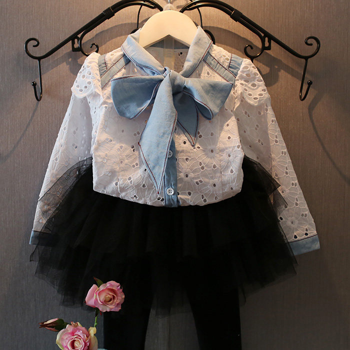 Chemise fille à manche longue - Ref 2086826 Image 7