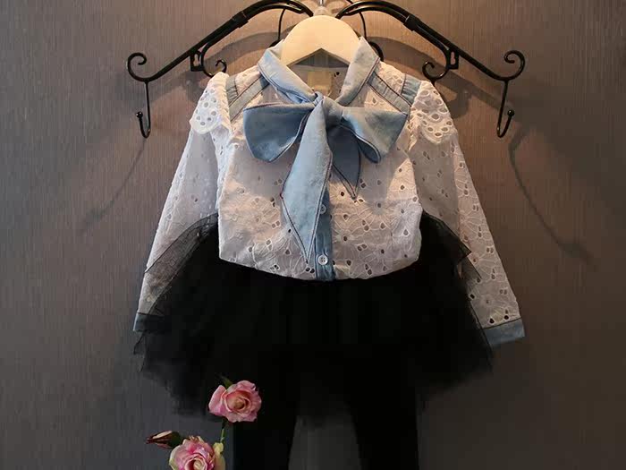 Chemise fille à manche longue - Ref 2086826 Image 14