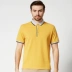 Satchi Sha Chi Ve Áo ngắn tay áo T-Shirt nam kinh doanh bình thường bông nam polo áo mùa xuân và mùa hè sản phẩm mới áo thun nam tay ngắn cổ trụ Áo phông ngắn