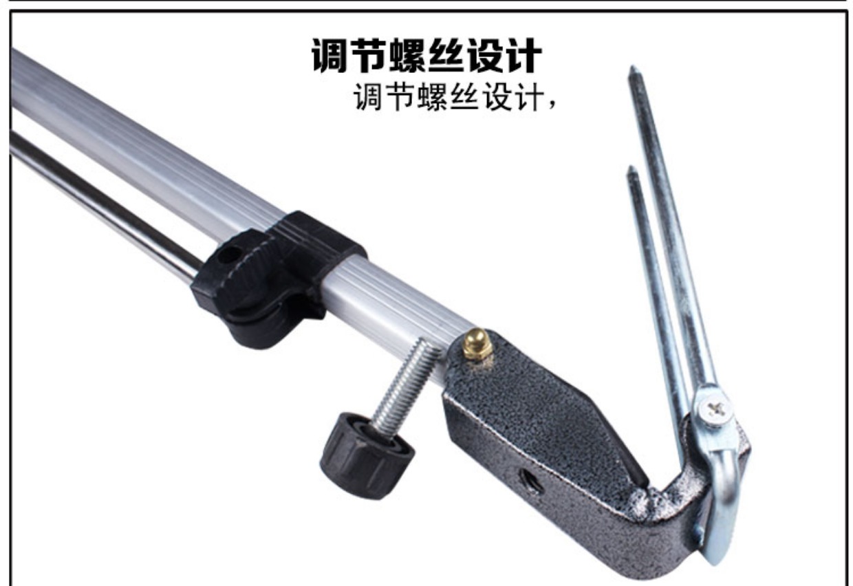 Hợp kim nhôm khung tháp pháo còng tay cần câu khung để chèn cần câu khung thiết bị câu cá cung cấp phụ kiện ngư cụ chài lưới bắt cá