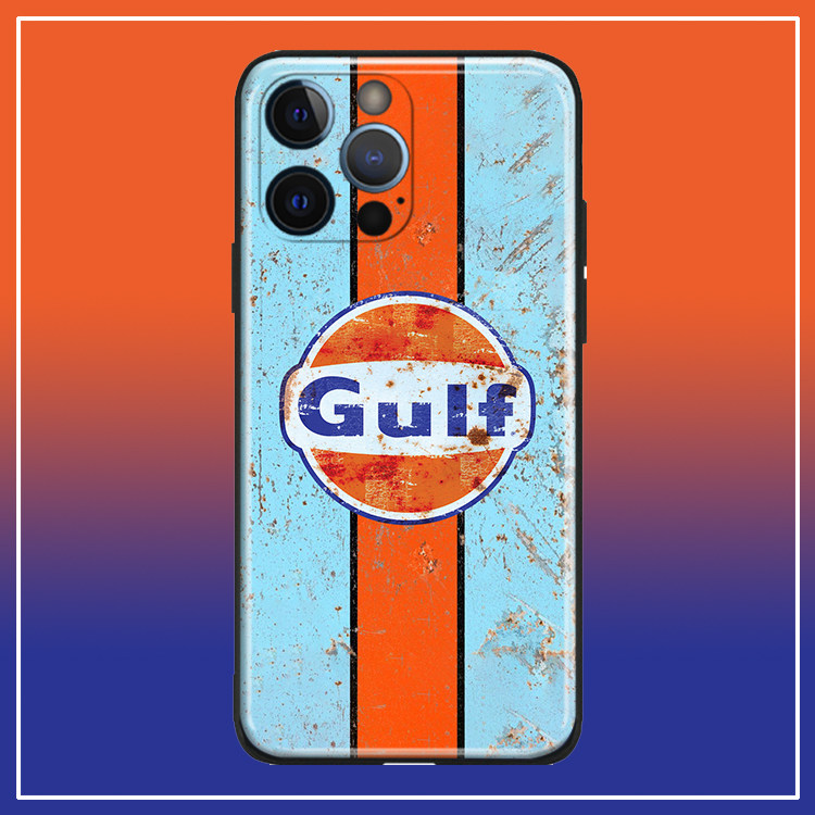 Защитный чехол для смартфона с дизайном Gulf Oil