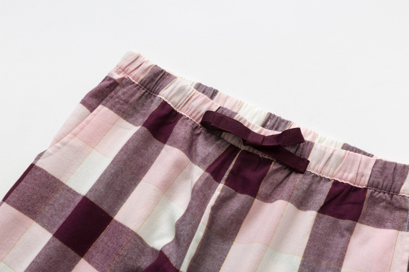 2 giá bắp cải ~ Châu Âu và Hoa Kỳ Bộ đồ ngủ bằng vải cotton mùa thu nữ dễ thương quần thể thao nữ