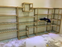 Boutique shoe shop shoe rack shoe display rack bag shelf floor shop bag display rack display hall window shoe rack