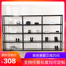 Shoe store shoe rack display rack shoe bag home textile quilt exhibition shelf flower shop floor combination storage rack
