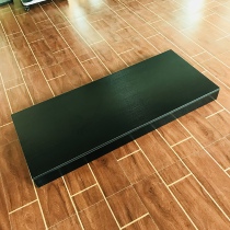 Wooden model display table window props floor clothing store model base platform shoe store white wood grain color platform