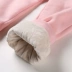 Quần bé gái 2018 thu đông và quần thể thao trẻ em cộng với quần cotton nhung dày cho bé gái Hàn Quốc quần âu quần legging cho bé gái Quần