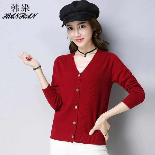 Knitted Cardigan Women's Short Versatile Sweater Thin Jacket 2023 Spring and Autumn Style Loose Knitted Sweater Shawl