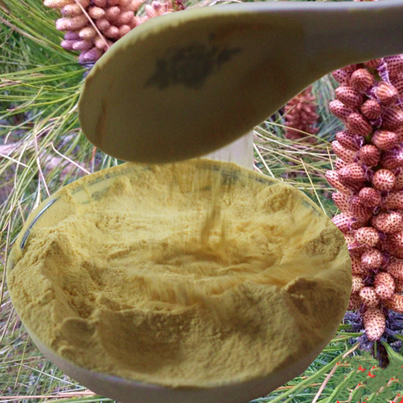 Yunnan Terrific Large Polypine pollen Baby refreshing powder edible wild natural powder Head Dao Non-Broken Food 100g