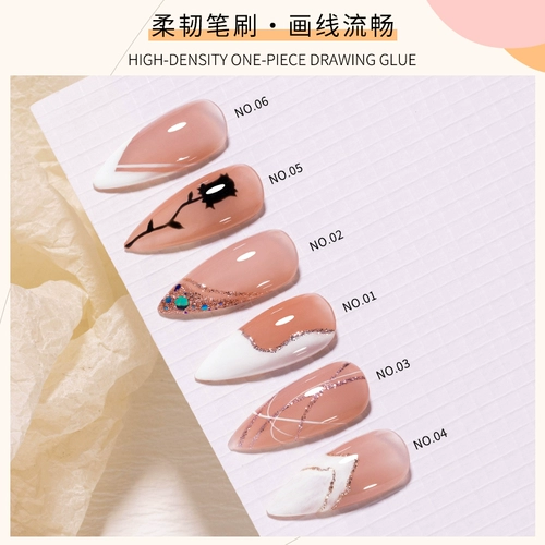 Лак для ногтей для маникюра, серебряные блестки для ногтей со шнуром, окрашенный металлический клей, 2025 года, новая коллекция, зеркальный эффект