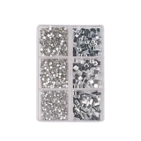 Блестки для ногтей для маникюра, стеклянный квадратный аксессуар для ногтей, популярно в интернете