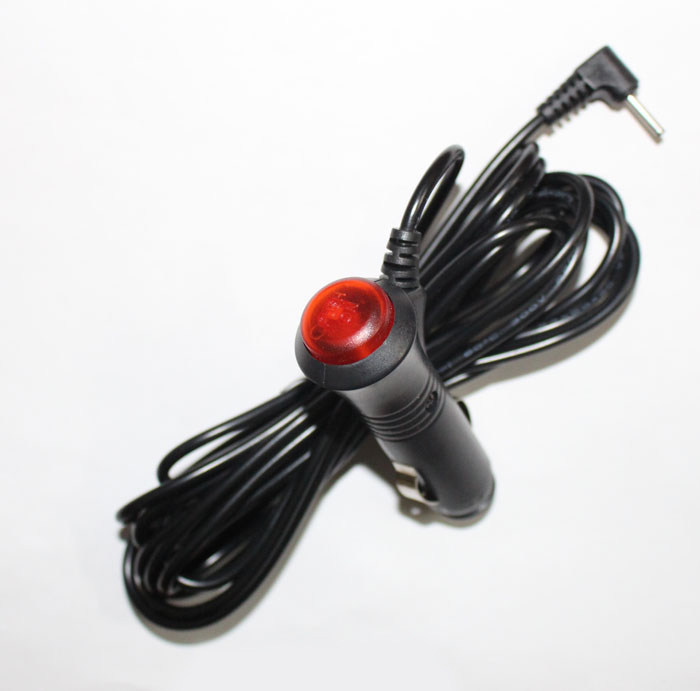Tomei G900 driving recorder cigarette lighter car charger car power cord is suitable for the first site D7000