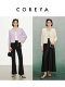 Cokeya/Princess Mermaid~ Wool Loose Round-Neck Short Chanel-Style Jacket and Fishtail Skirt Set for Women, Spring
