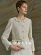 Cokeya/Second-Hand Vtg Legal Drama Style ~ High-Quality Wool Tweed Chanel-Style Jacket Women's Spring Skirt Suit