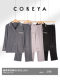 Cokeya/Comfortism~Contrast Color Double-Sided Velvet Exquisite Lapel Pajamas Couple's Loungewear Unisex Autumn and Winter
