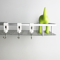  Japan KM bathroom kitchen shelf creative clip hook bathroom multi-function removable non-marking hook