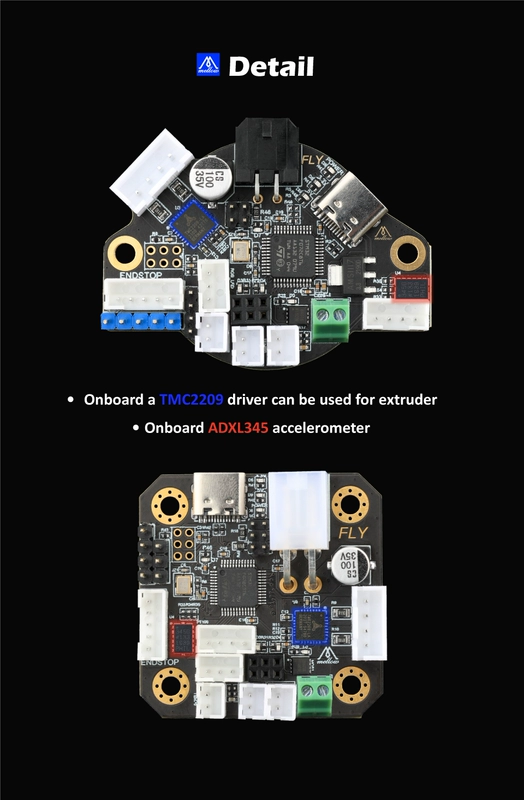 máy in hai mặt canon FLY 3D Printer Can Tool Head Board phù hợp với bo mạch chủ Gemini và Raspberry Pi tương thích với KlIpper máy in xiaomi máy in bill cầm tay