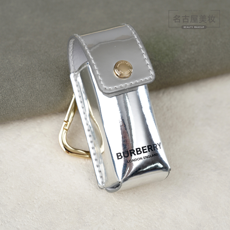 Burberry Silver Lipstick Bag Burberry Counter Peripheral Cosmetic Bag Keychain Bag Pendant