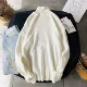 Mùa đông ulzzang vài chiếc áo len cổ cao nam Harajuku bf gió Phiên bản Hàn Quốc lỏng lẻo đáy áo len thủy triều