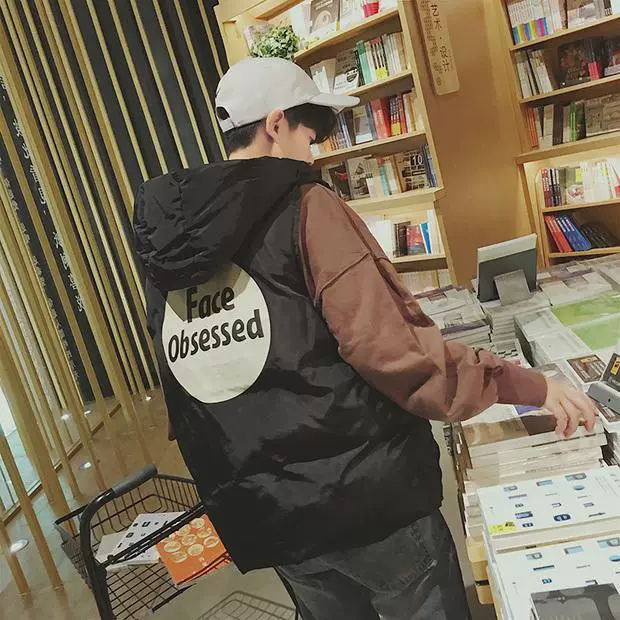 Áo vest nam mùa đông phiên bản Hàn Quốc xuống cotton mùa thu và xu hướng áo khoác mùa đông đẹp đôi vest nam dày vest áo 3 lỗ tập gym