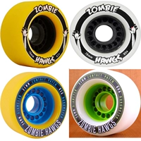 Thương hiệu nhập khẩu Mỹ HAWGS ván trượt bánh xe dài 76mm Zombie Hawgie Huizhong cửa hàng bảng dài - Trượt băng / Trượt / Thể thao mạo hiểm patin 3 bánh