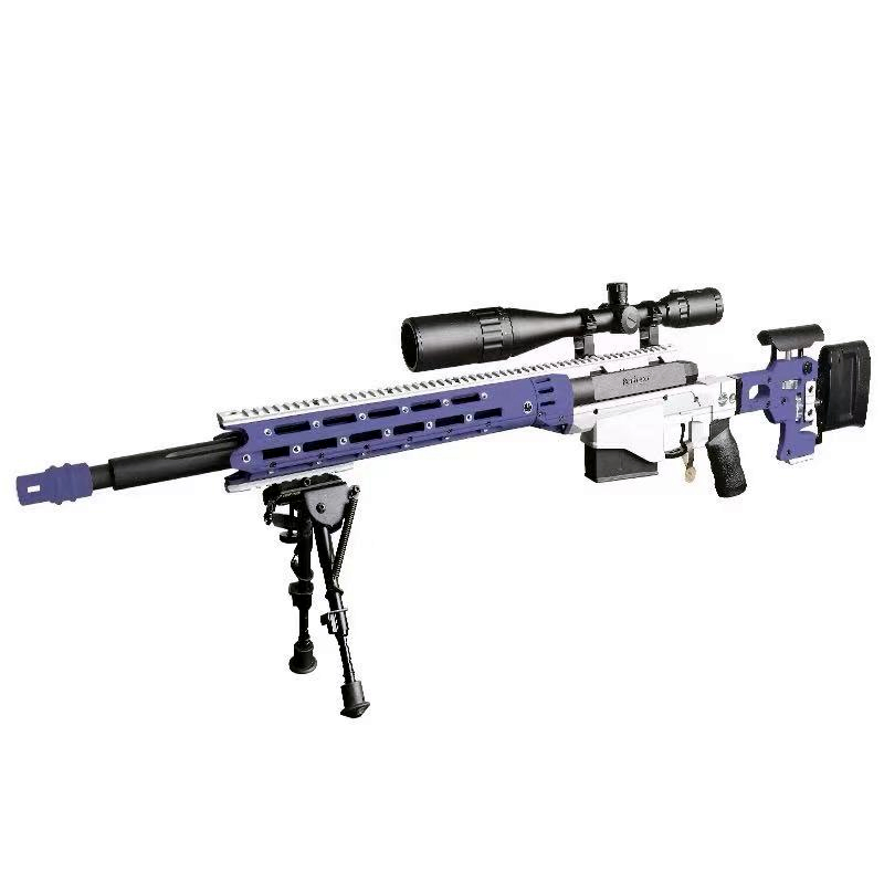 Jethawk msr soft shotgun awm gun toy shell m24 simulation Barrett children shooting sniper rifle boy