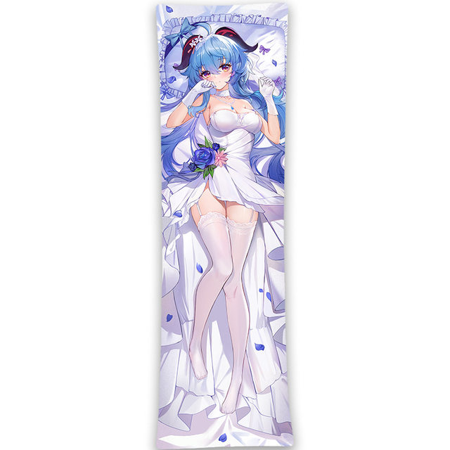 Genshin Impact Life-size Pillow Game Animation Periphery Customized Long Pillow ສອງມິຕິແບບກາຕູນກາຕູນສອງດ້ານ