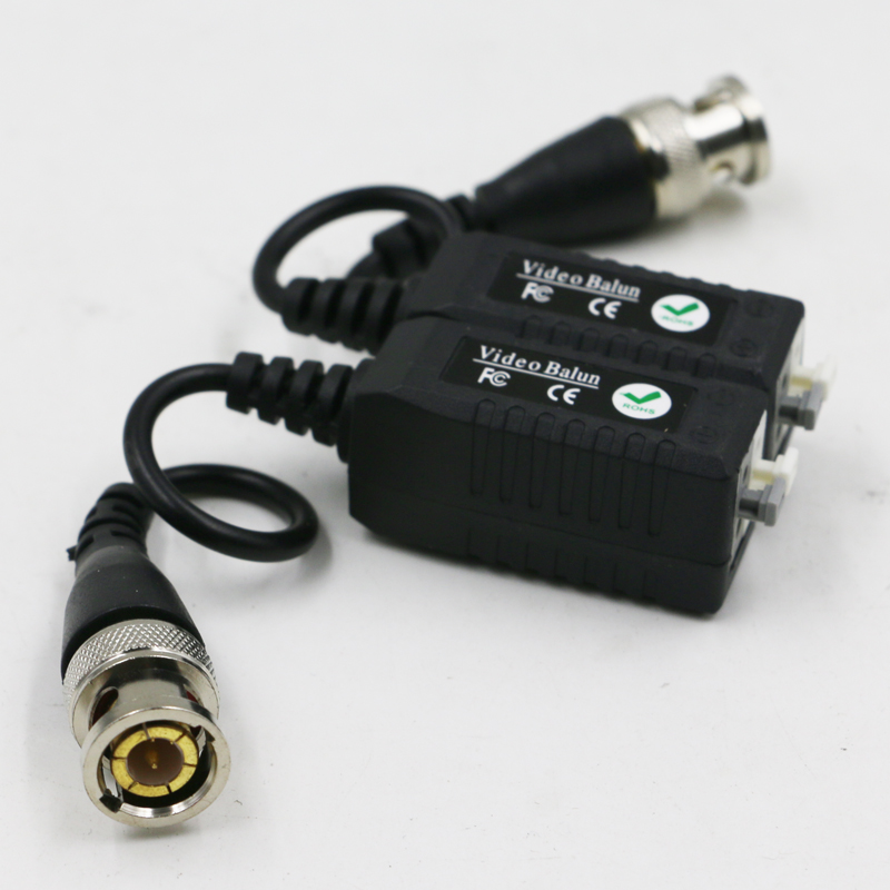 Pure copper BNC connector card line type twisted pair transmitter Single passive card line solder-free copper unit price