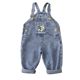 Handsome boy denim overalls new Korean style autumn suit for baby boys 1-2-3 years old two-piece children's clothes trendy 5