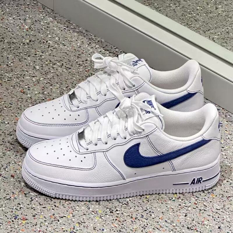 Authentic Nike Air Force 1 Air Force One Men's Flat-Soled Soft Sports Casual Sneakers Hq2037-100