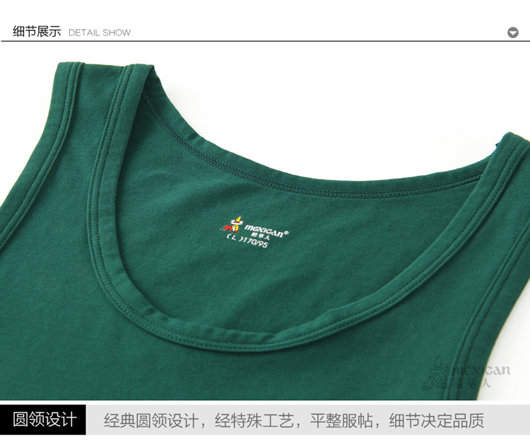 Scarecrow Summer Thin Men Cotton Hurdles Vest thể thao Stretch Slim Cotton Không tay áo lót - Áo vest áo thun ba lỗ nữ free size