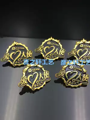 Pacific Insurance Love Ambassador Badge Emblem One to Five Star Badge Customized Full 99