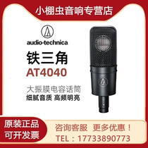 Audio Technica Iron Triangle AT4040 AT4050 large diaphragm recording condenser microphone