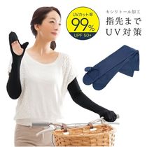 Japan UV CUT cold contact sunscreen gloves UV women's driver sunscreen sleeve breathable ice sleeve