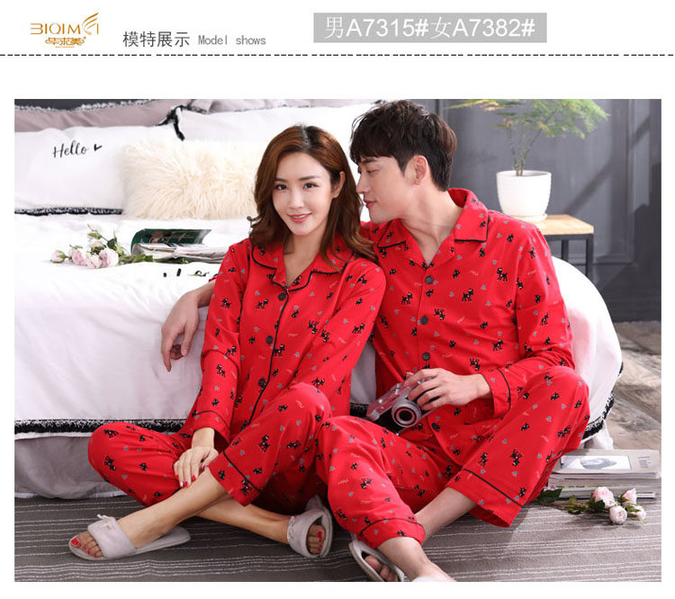 Pyjama mixte en Coton à manches longues - Ref 3005830 Image 46