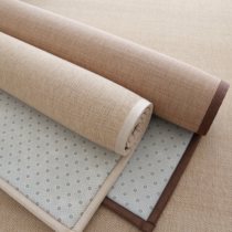 Japanese thickened bamboo carpet living room floor mat tatami bamboo mat tea room plain simple log bed and breakfast mat mat