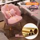 Makeup Chair Light Luxury Girls Bedroom Simple Modern Dressing Table Stool Backrest Net Red Ins Manicure Petal Chair