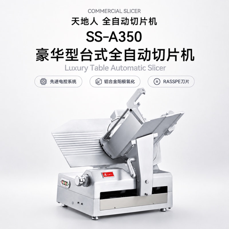 Tiandiren Ss-A350 Fully Automatic Slicer Commercial Desktop Luxury Meat Slicer Tiandiren Ss-A350 Fully Automatic Slicer Commercial Desktop Luxury Meat Slicer