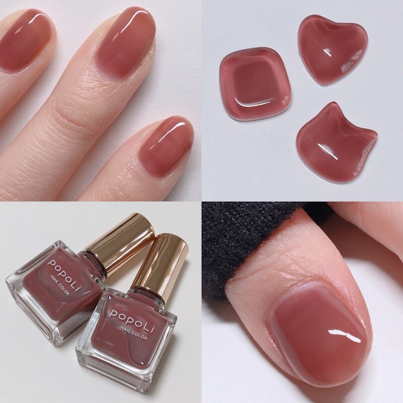 [in Stock] Popoli Nail Polish Japanese Niche Brand Limited Edition Japanese Aesthetic Colors ins Popular Choice