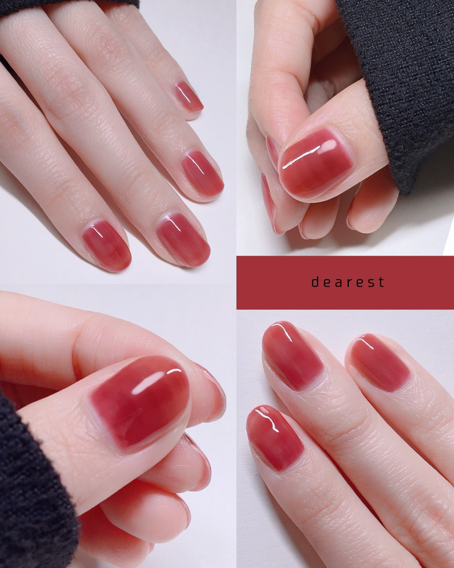 [in Stock] Popoli Nail Polish Japanese Niche Brand Limited Edition Japanese Aesthetic Colors ins Popular Choice