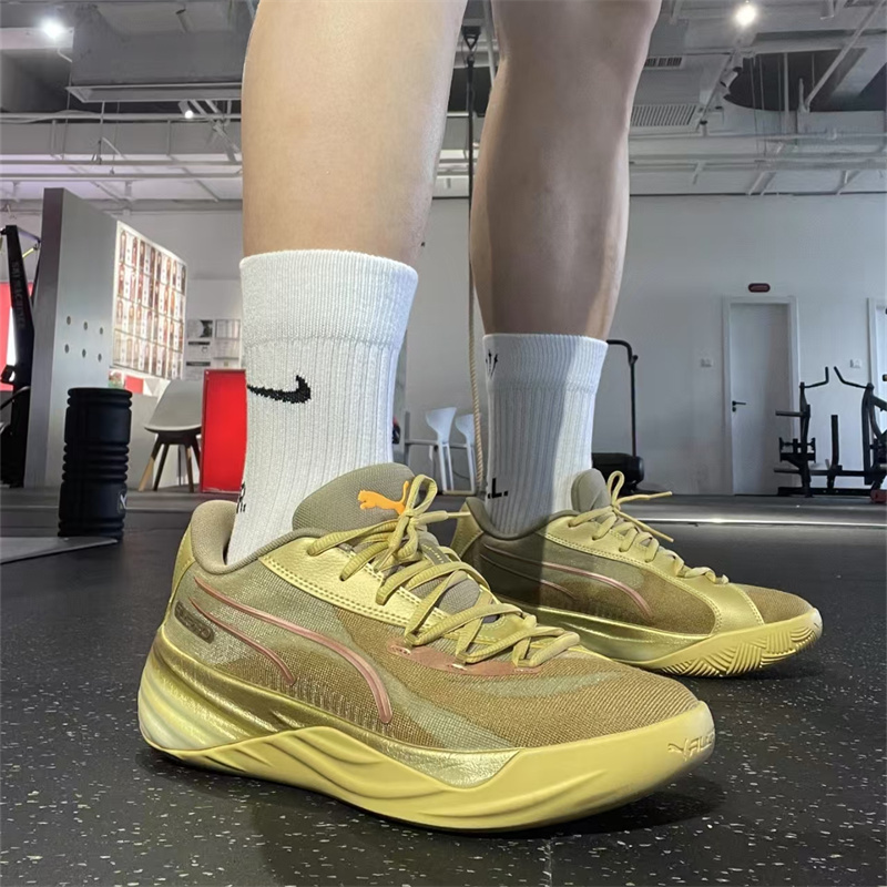 Puma All-Pro Nitro Harlinton Anti-Torsion and Anti-Slip Practical Basketball Shoes 379967-01 Puma All-Pro Nitro Harlinton Anti-Torsion and Anti-Slip Practical Basketball Shoes 379967-01