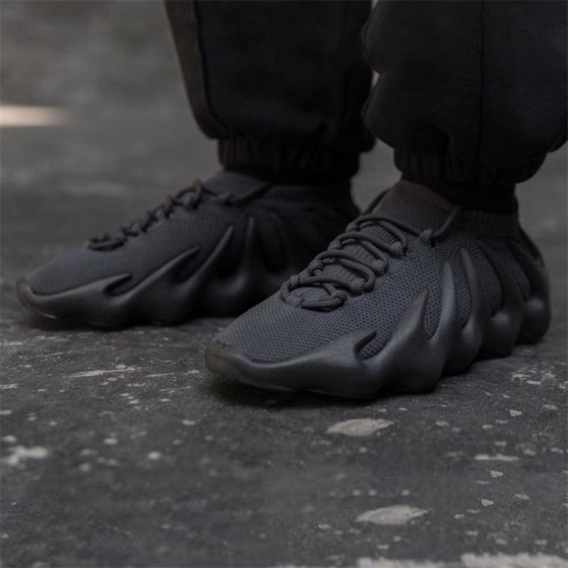 Adidas Yeezy 450 Utility Black Black Warrior Coconut 450 Casual Shoes H03665