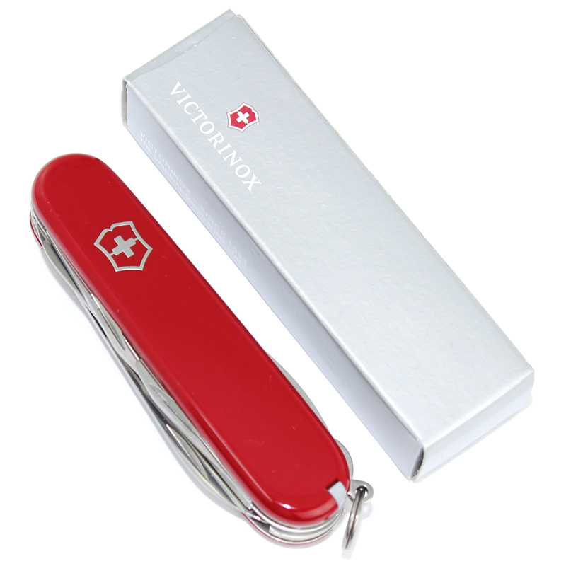 Bộ đếm chính hãng Victorinox Swiss Army Knife 91mm big tinker blade Folding Folding Swiss Swiss 1.4703 dao đa năng Mỹ