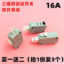 Beauty cooker accessories 3 feet microswitch contact switch KW 1E4 16A T125 stroke light touch switch
