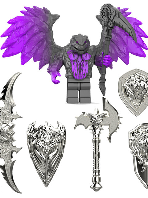 Disaster Beast Roar Assembly Doll Peace Elite Metro Escape Boss Figure Model Building Block Toy Compatible with Lego