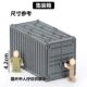 Building Blocks Military Figures Police Container Battle Swat Team Children's Puzzle Toys