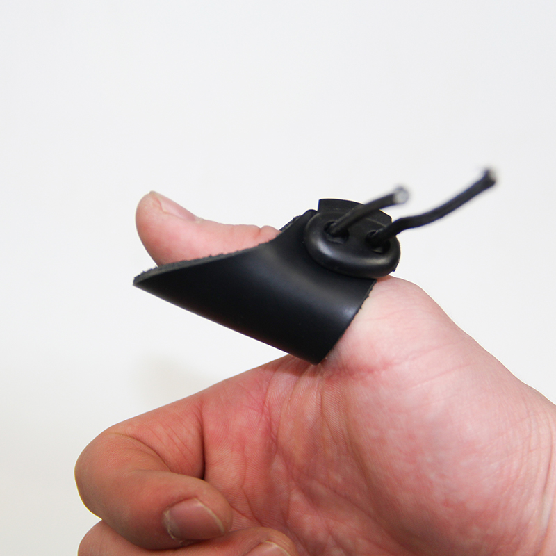 Real cowskin Hand-made Traditional bow and arrow Archery with leather finger thumb archery hair special finger Mongolian finger