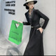 French high-end big-name dress women's autumn 2022 new waist-shrinking slim professional wear temperament mid-length A-line skirt