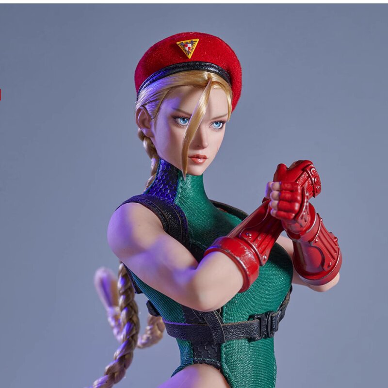 现货PLAY TOY 1/6可动人偶格斗女神2.0春丽P023A黑衣B蓝衣：格斗女神的