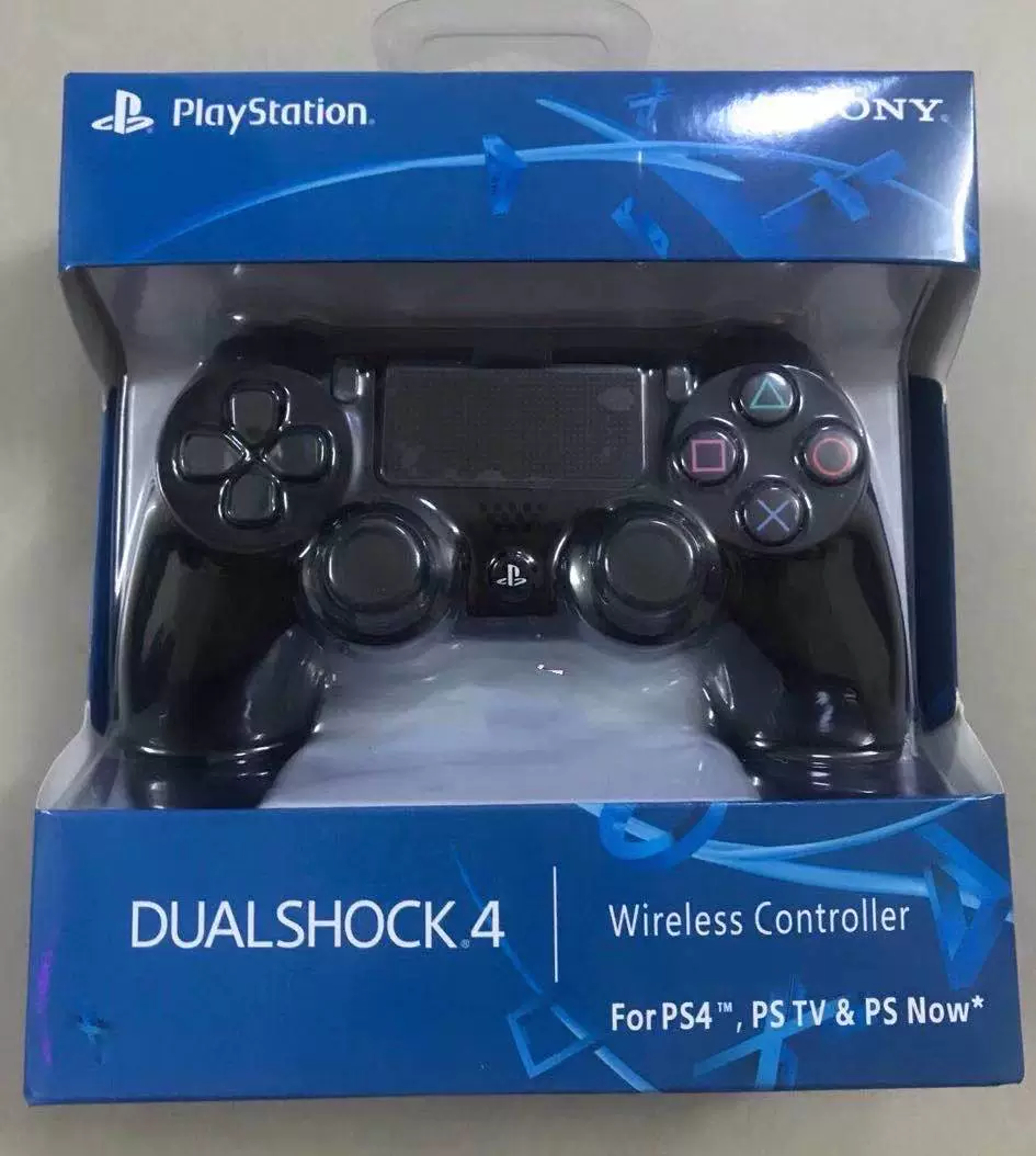 Tay cầm PS4 mới không dây PRO Bluetooth có dây USB rocker trò chơi rung máy tính PC tay cầm hơi sói - Người điều khiển trò chơi