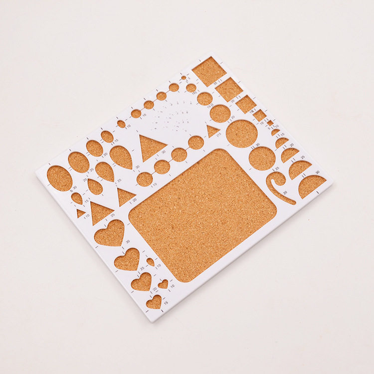 The second generation paper template, paper tool set, paper ruler, paper template, cork ruler